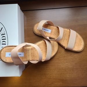 Steve Madden Daim Sandal - Beige - NWT